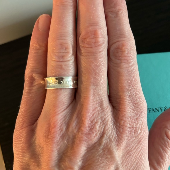 Tiffany’s 1837 Silver ring. - Picture 6 of 10